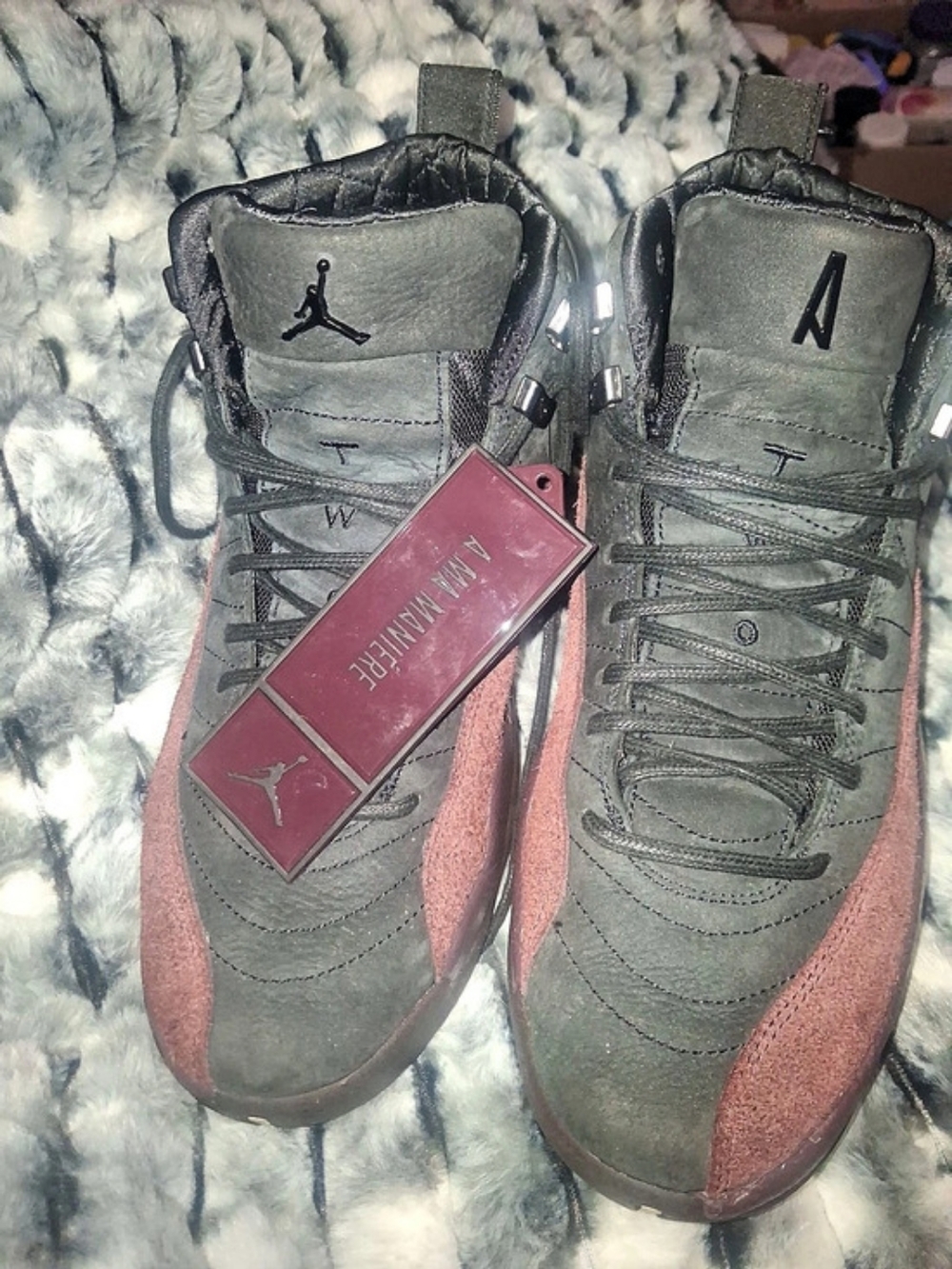 Jordan Air Jordan 12 Retro SP A Ma Maniére Black Sneakers